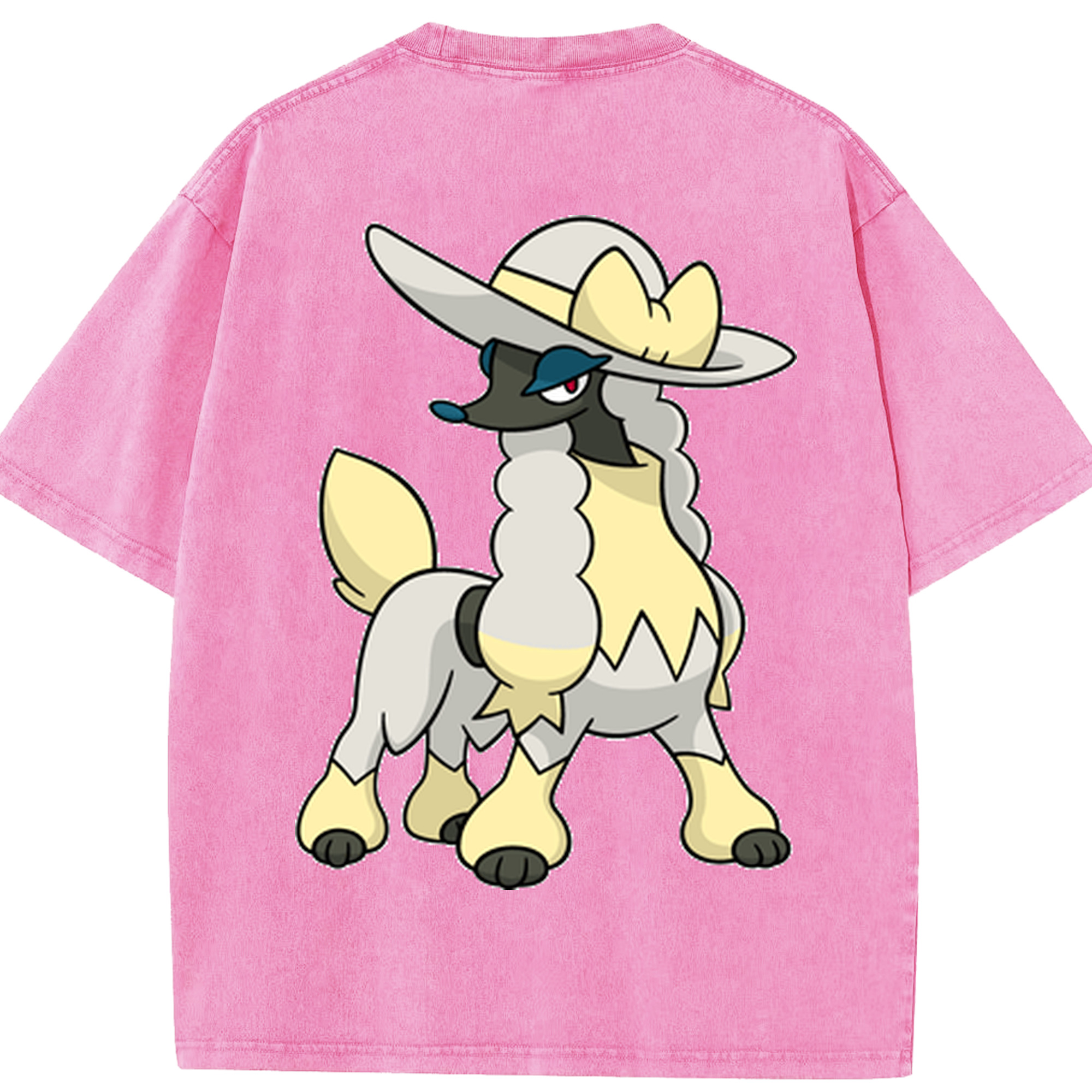 （画像用） ポケットモンスター Pokémon 綿100% ヴィンテージ風 半袖Tシャツ（背面プリント）